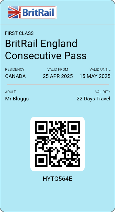 Google Wallet pass preview