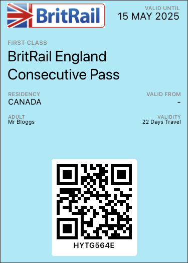 Apple Wallet pass preview