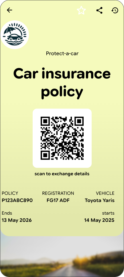 Google Wallet pass preview