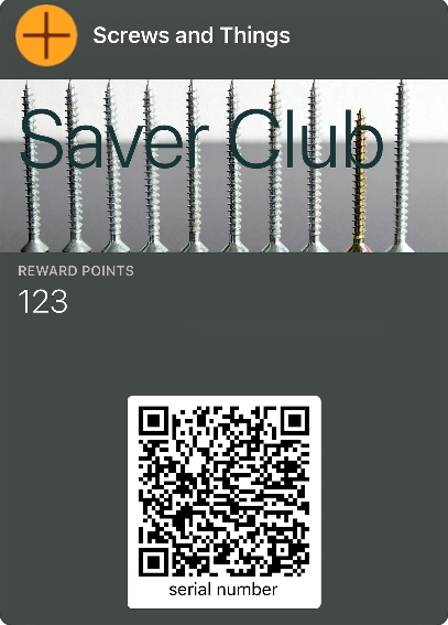 Apple Wallet pass preview