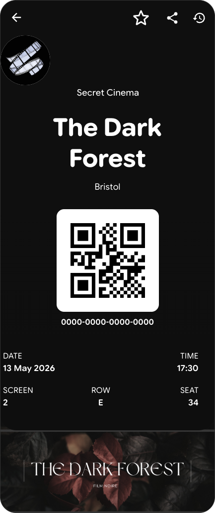 Google Wallet pass preview