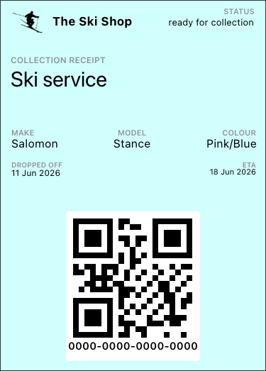 Apple Wallet pass preview